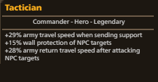 Fast support commander hero